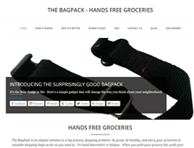 Tablet Screenshot of handsfreegroceries.com